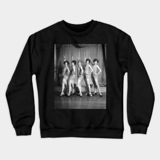 Chorus Girls, 1927. Vintage Photo Crewneck Sweatshirt